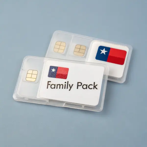 Tarjeta SIM Paquete Familiar